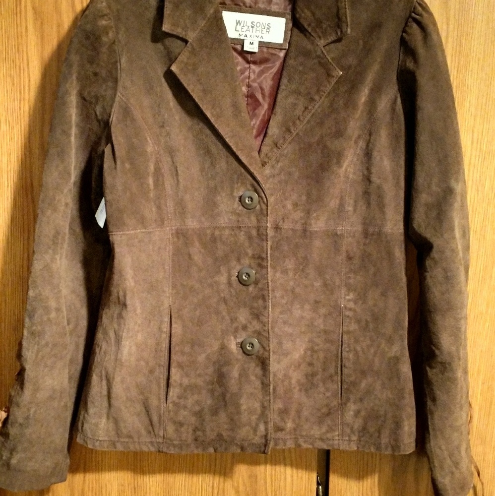 Woman's Wilson Leather Maxima jacket, size medium